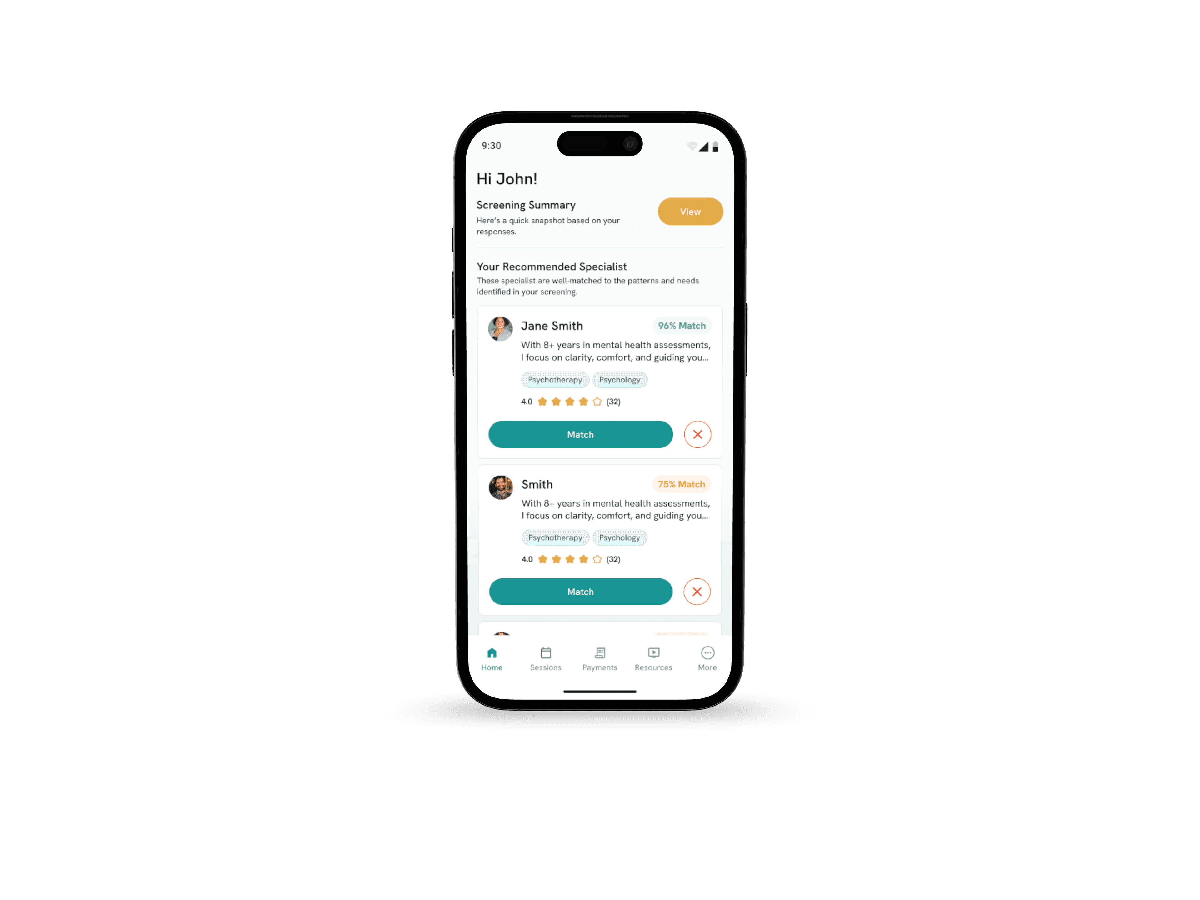 GuideMe mobile experience