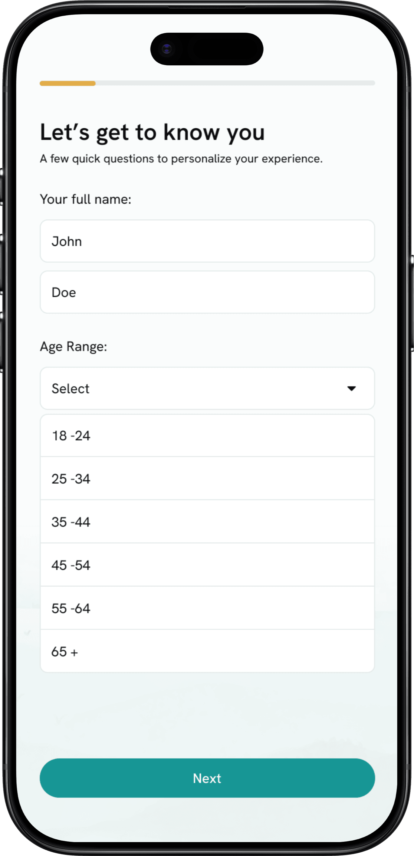 GuideMe onboarding preview